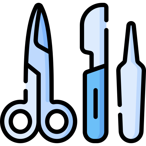 Surgical instruments icon